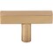 Jeffrey Alexander 2" Satin Bronze Dominique Cabinet "T" Knob 845T-SBZ - alternate 3